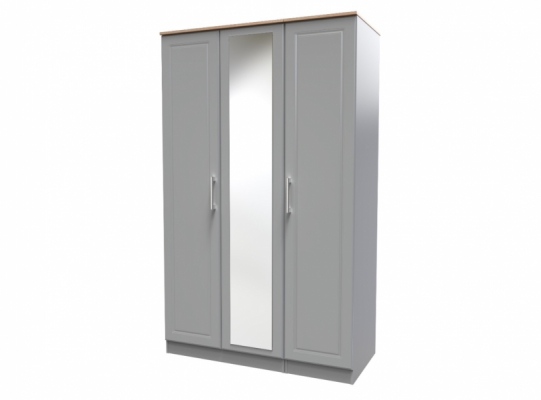 Kent Triple Mirror Wardrobe